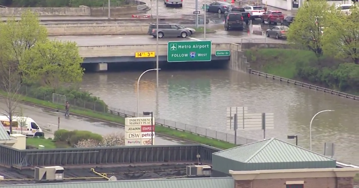 Detroit Flooding 2025